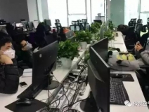 成都一公司邊裝修邊辦公，裝修味道嗆人 員工戴防毒面具辦公